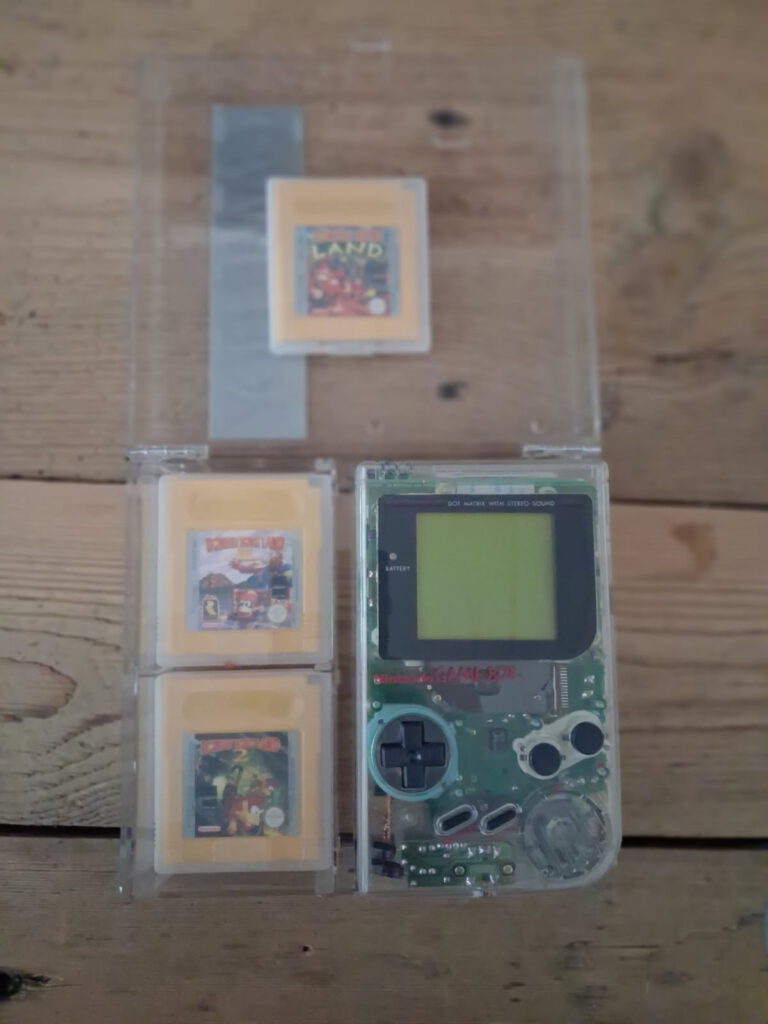 Game Boy Transparent (i originalbox)
